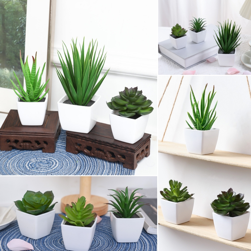 Succulent Set - (A set of 3PCS) Simulated Mini
