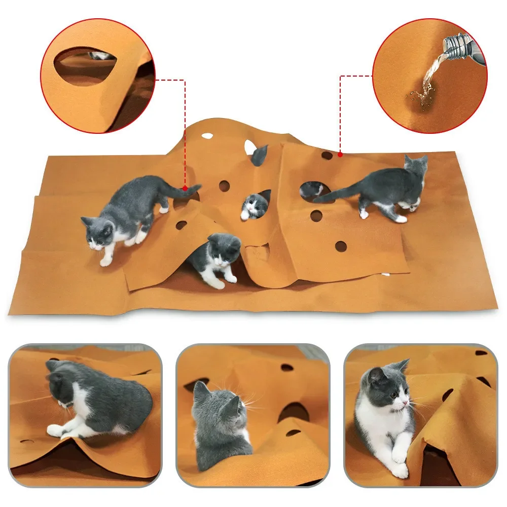Repotting Mat - Cat Playing Game Mat Pet Toys