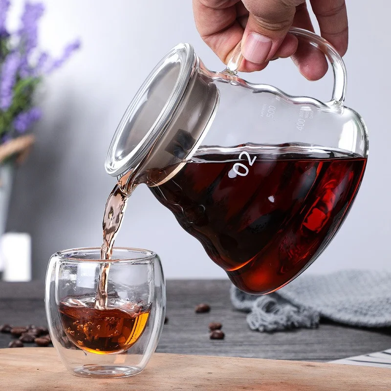 Pothos - 350/600/800ml Hand Brew Coffee Carafe Clouds