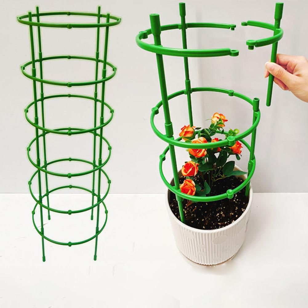 Tomato Cages Trellis Plastic C - Terracotta Pot ulasan dan harga