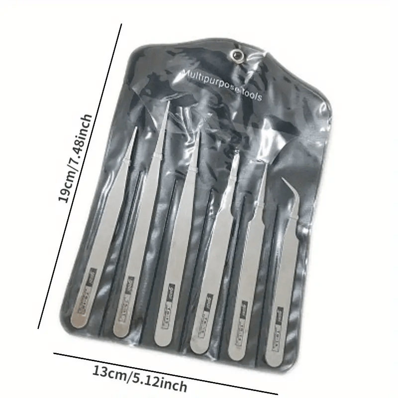 6-piece stainless steel tweeze - Succulent Set ulasan dan harga