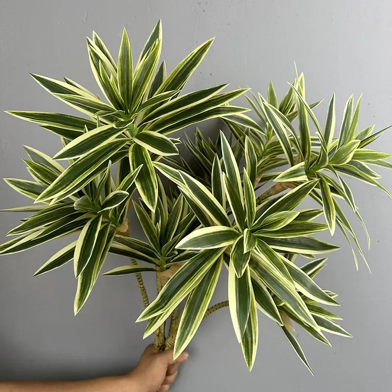 Artificial Green Plants Tropic - Snake Plant ulasan dan harga