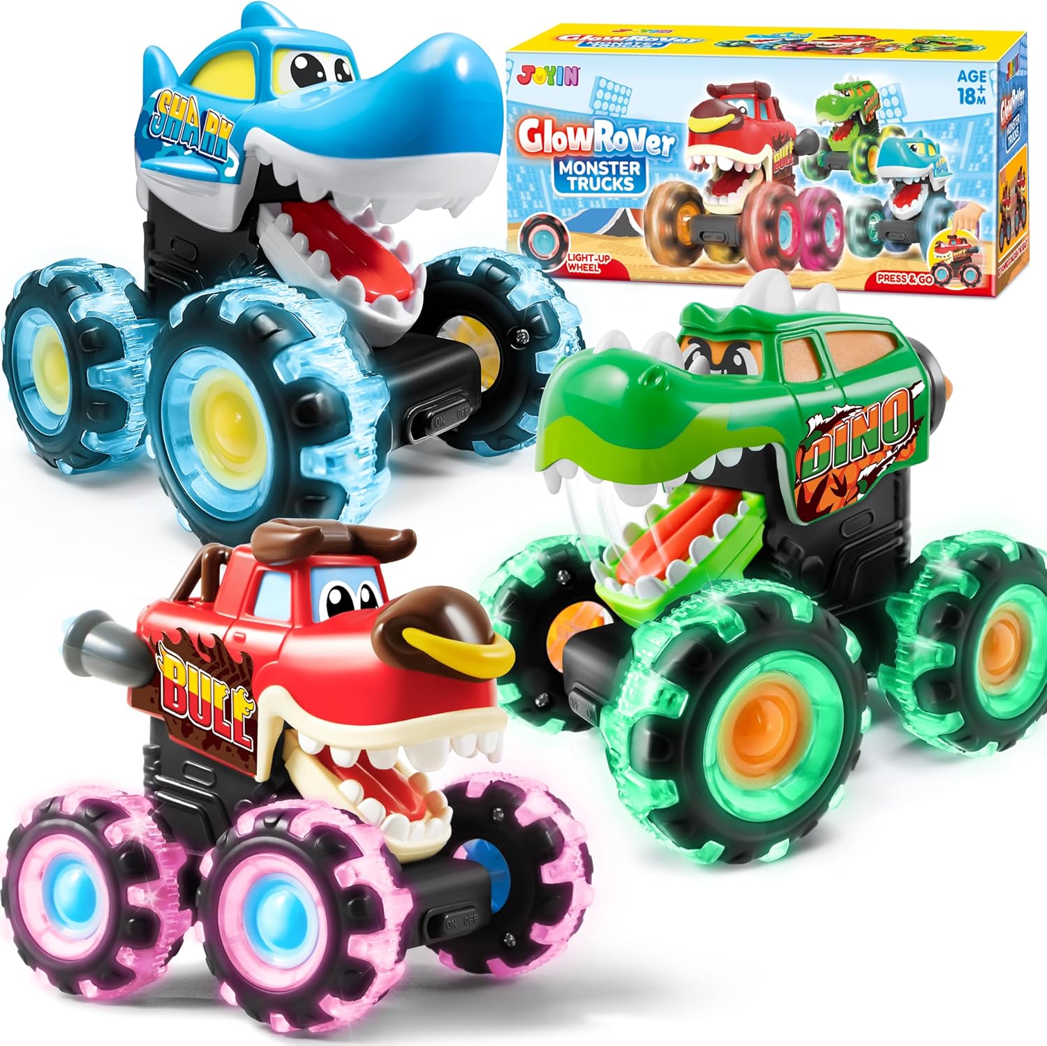 JOYFY 3 Pack Monster Truck Toy - Monstera ulasan dan harga