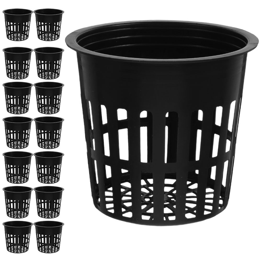 15Pcs Net Pots Hydroponic Bask - Plant Pot ulasan dan harga