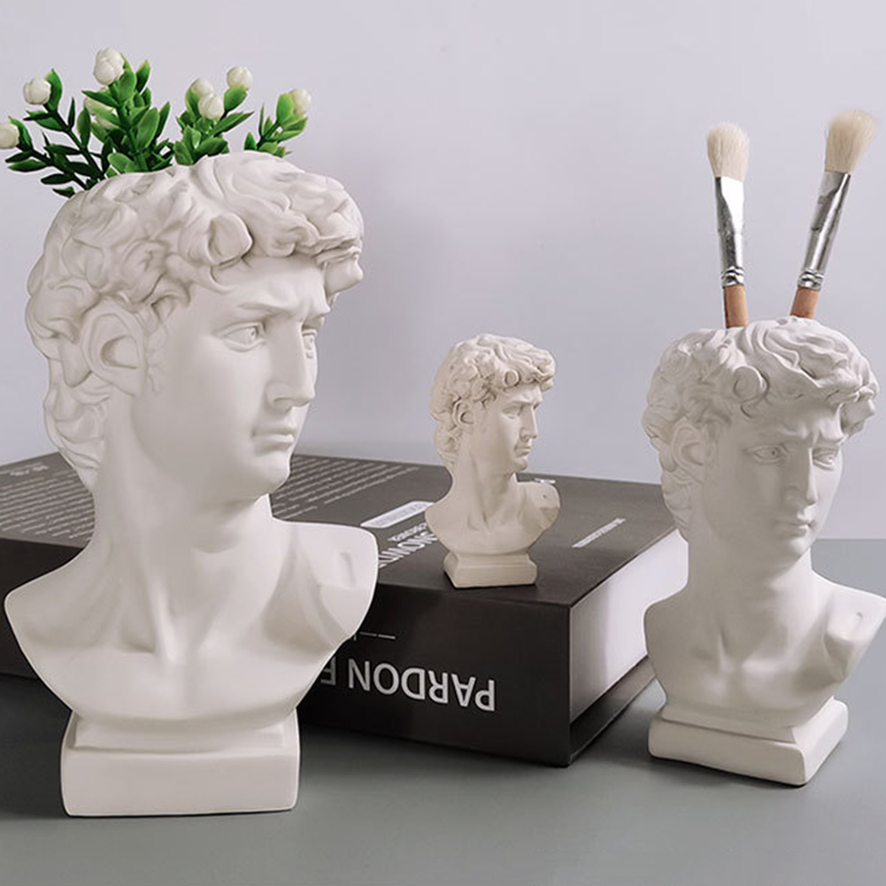 Creative Pen Holder Art Flower - Terracotta Pot ulasan dan harga