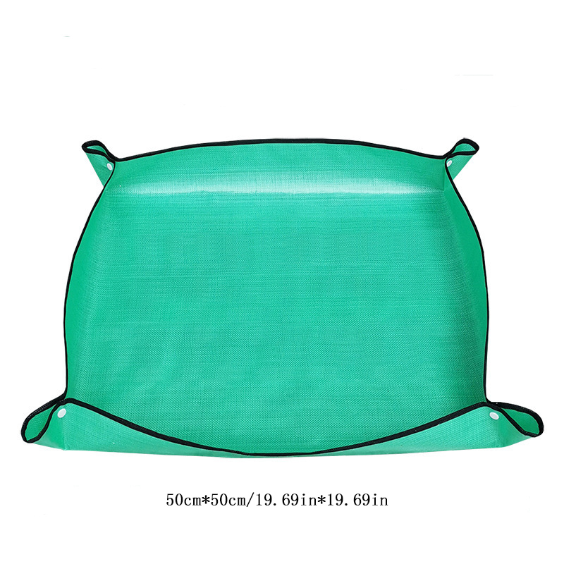 50*50cm Flower Pots Transplant - Repotting Mat ulasan dan harga