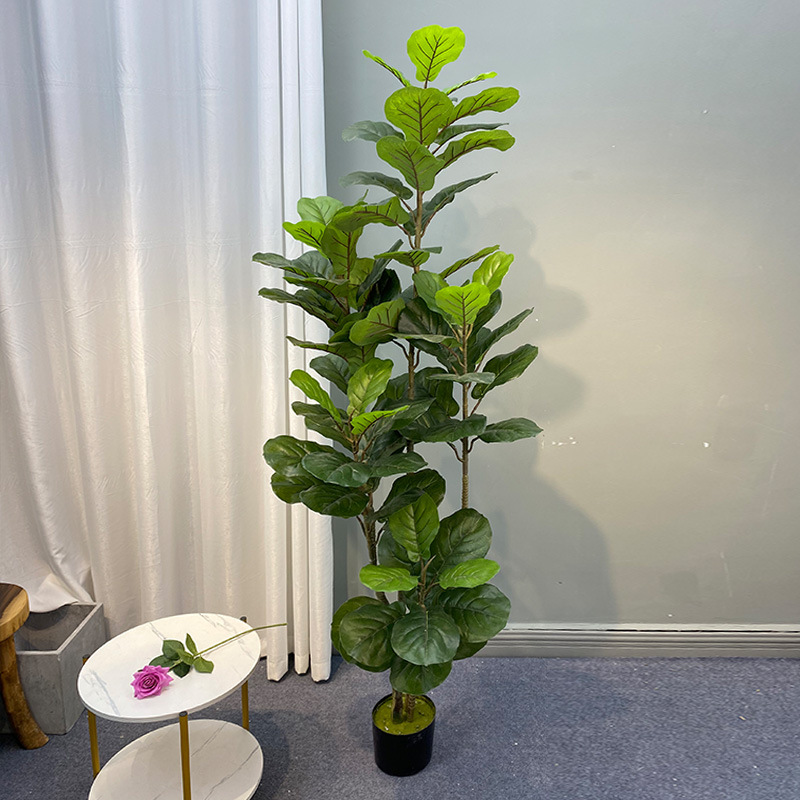 59in Large Ficus Tree Artifici - Fiddle Leaf Fig ulasan dan harga