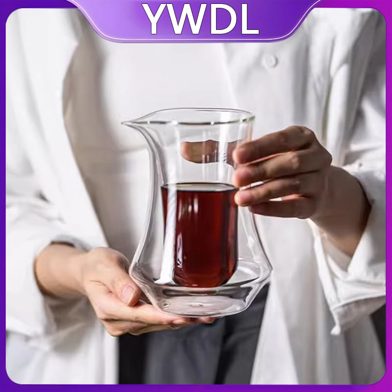 YWDL 300ml Double-layer Glass  - Pothos ulasan dan harga