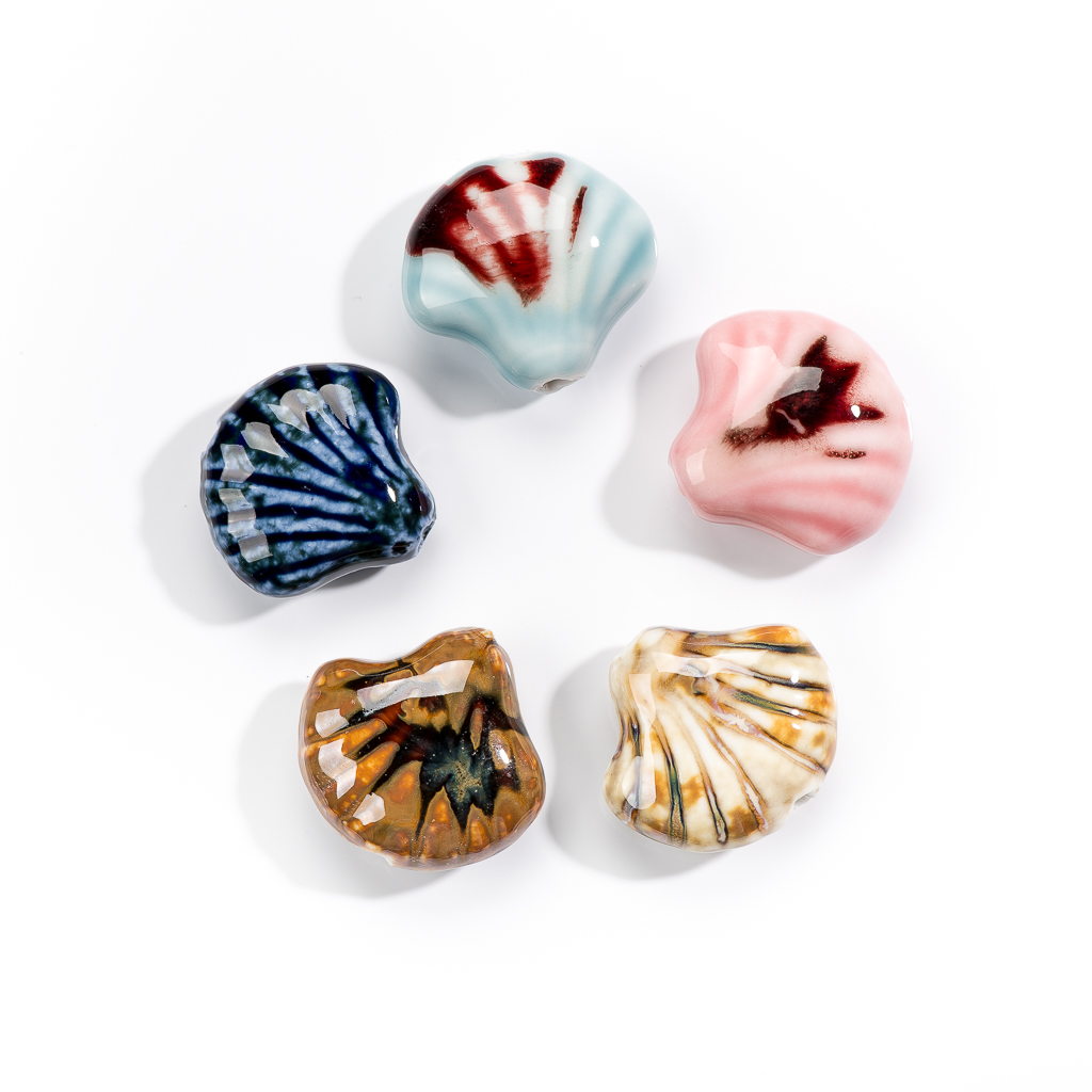 32#2pcs Multicolor Scallop Sha - Snake Plant Ceramic ulasan dan harga