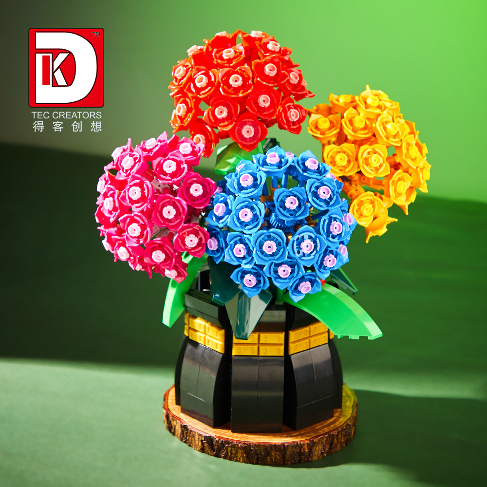 New Hydrangea Embroidery Baske - Plant Parent Yearly ulasan dan harga