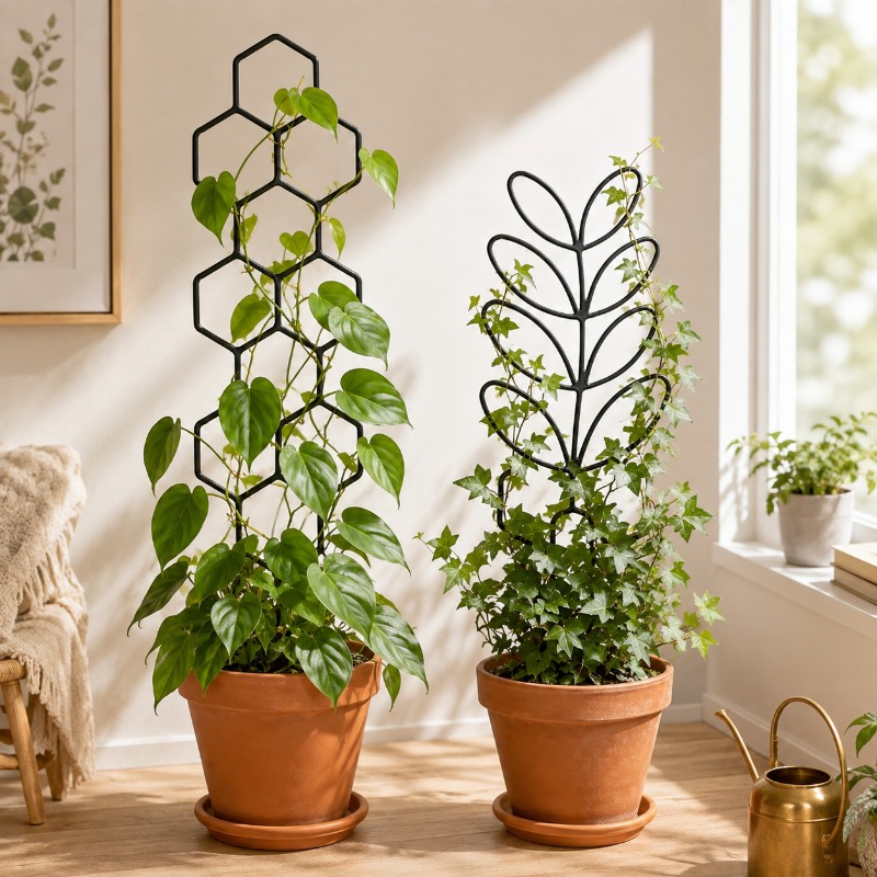 2/4pcs Plant Support Fixed Fra - Terracotta Pot ulasan dan harga