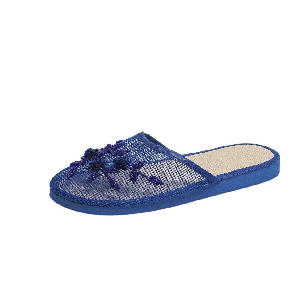 Casual Flower Embroidery Mesh  - Indoor Plants ulasan dan harga