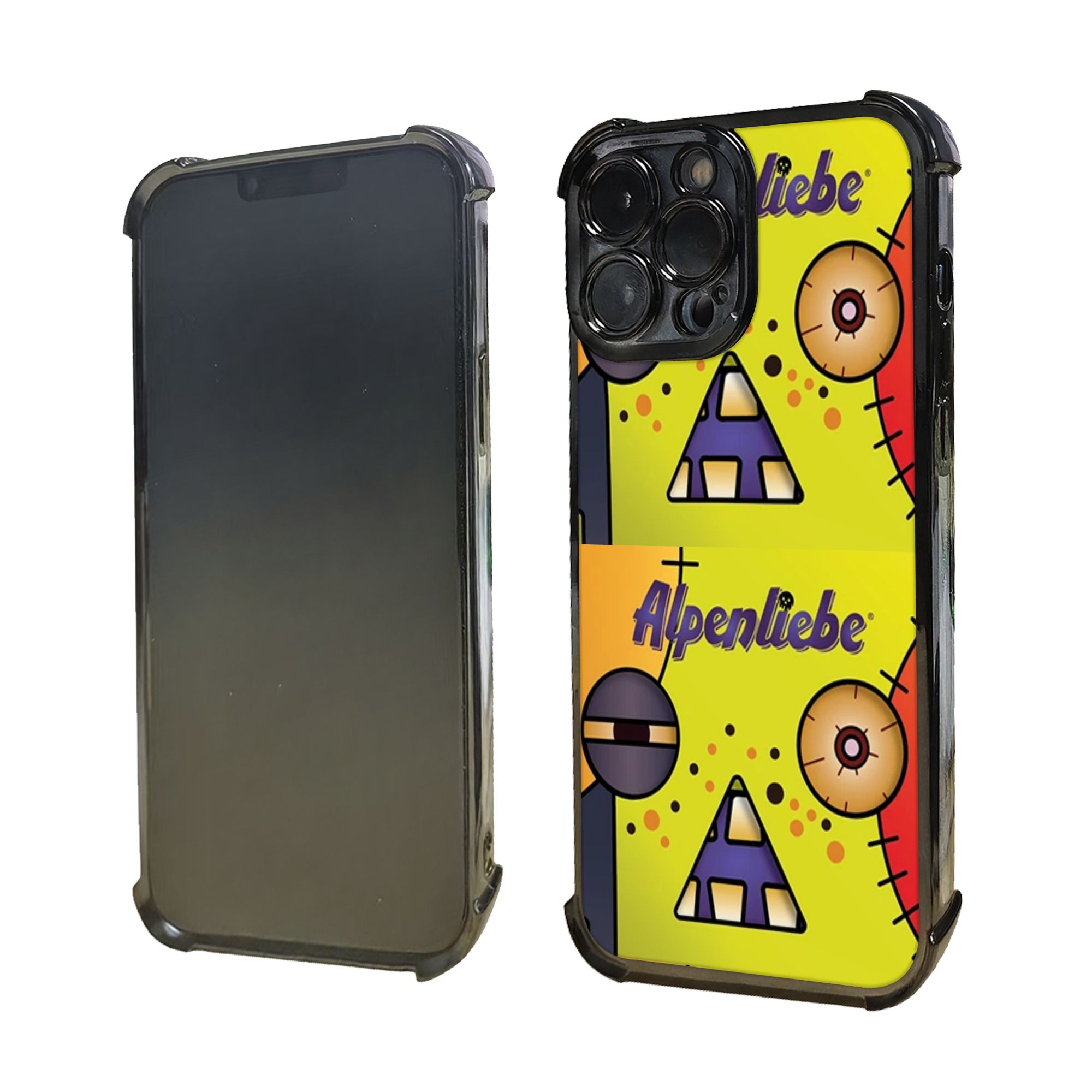 Cartoon Monster Face Patchwork - Monstera ulasan dan harga