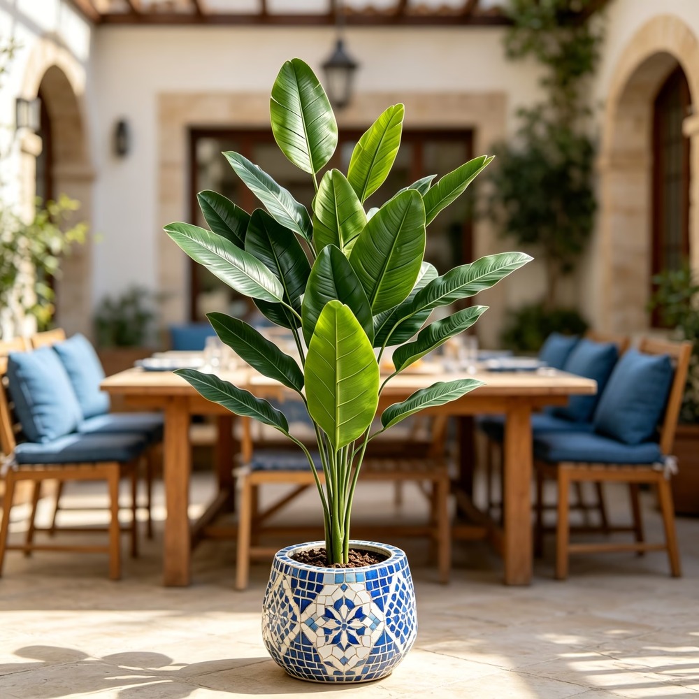 1PC 105cm Giant Artificial Ban - Fiddle Leaf Fig ulasan dan harga