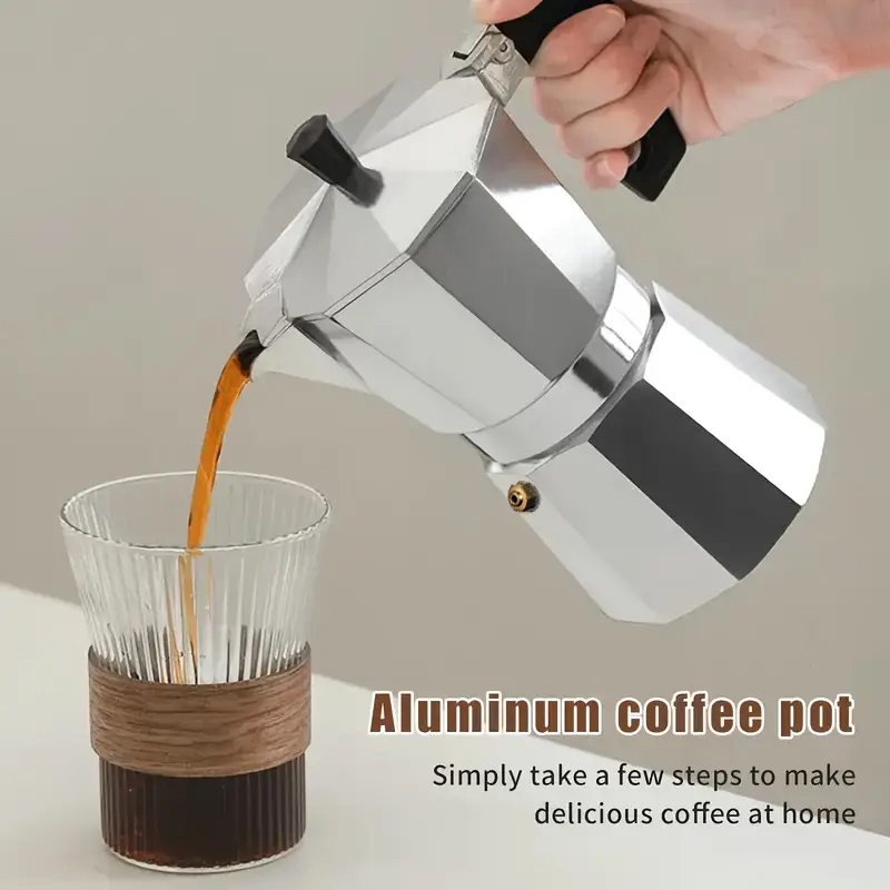 Classic Aluminum Moka Pot 50-3 - Pothos ulasan dan harga