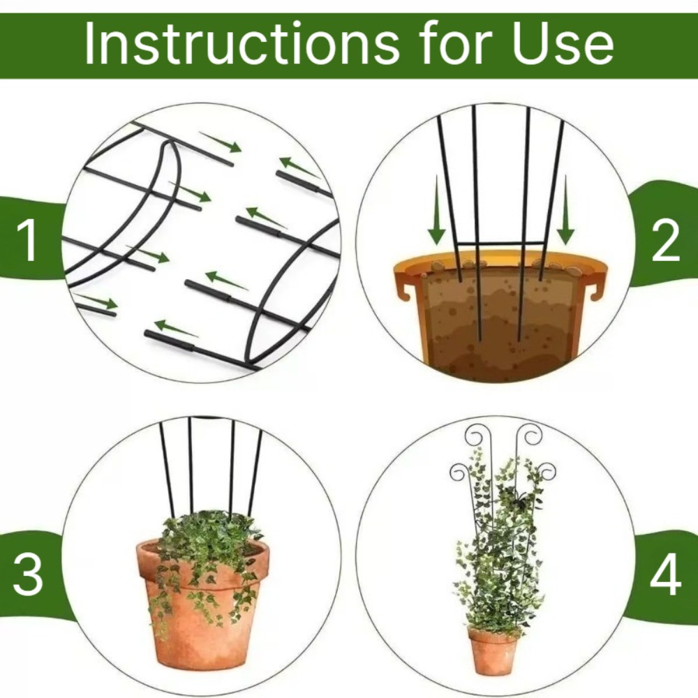 Climbing Plant Trellis ABS Pla - Plant Support Stake ulasan dan harga