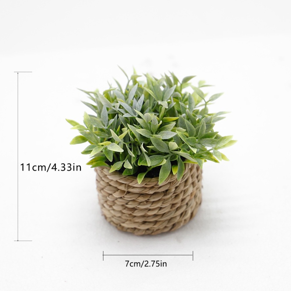 Green Artificial Potted Plant  - Succulent Set ulasan dan harga