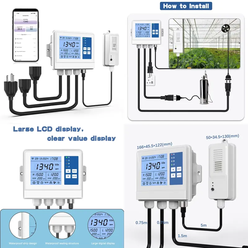 Smart Climate Controller Wifi  - Indoor Plants ulasan dan harga