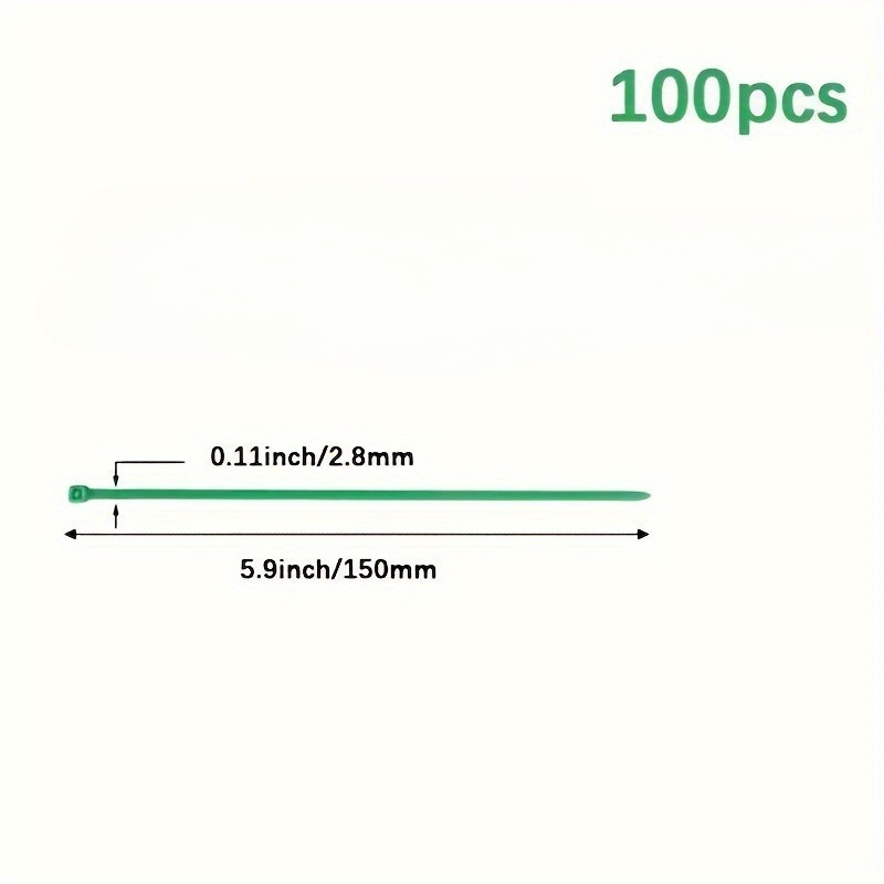 100pcs Garden Cable Tie, Plant - Plant Pot ulasan dan harga