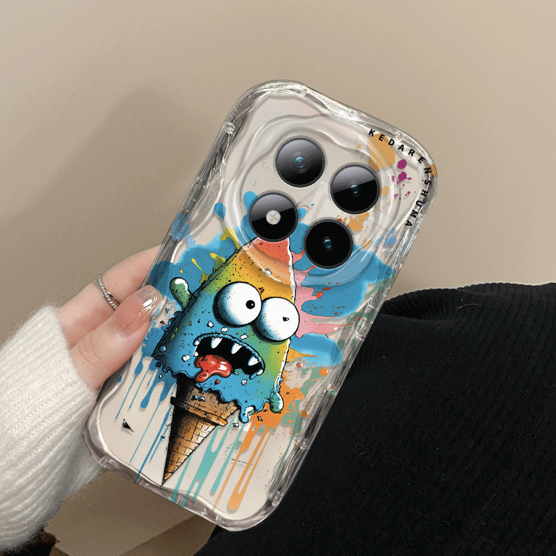Flexible TPU Case For Redmi no - Monstera ulasan dan harga