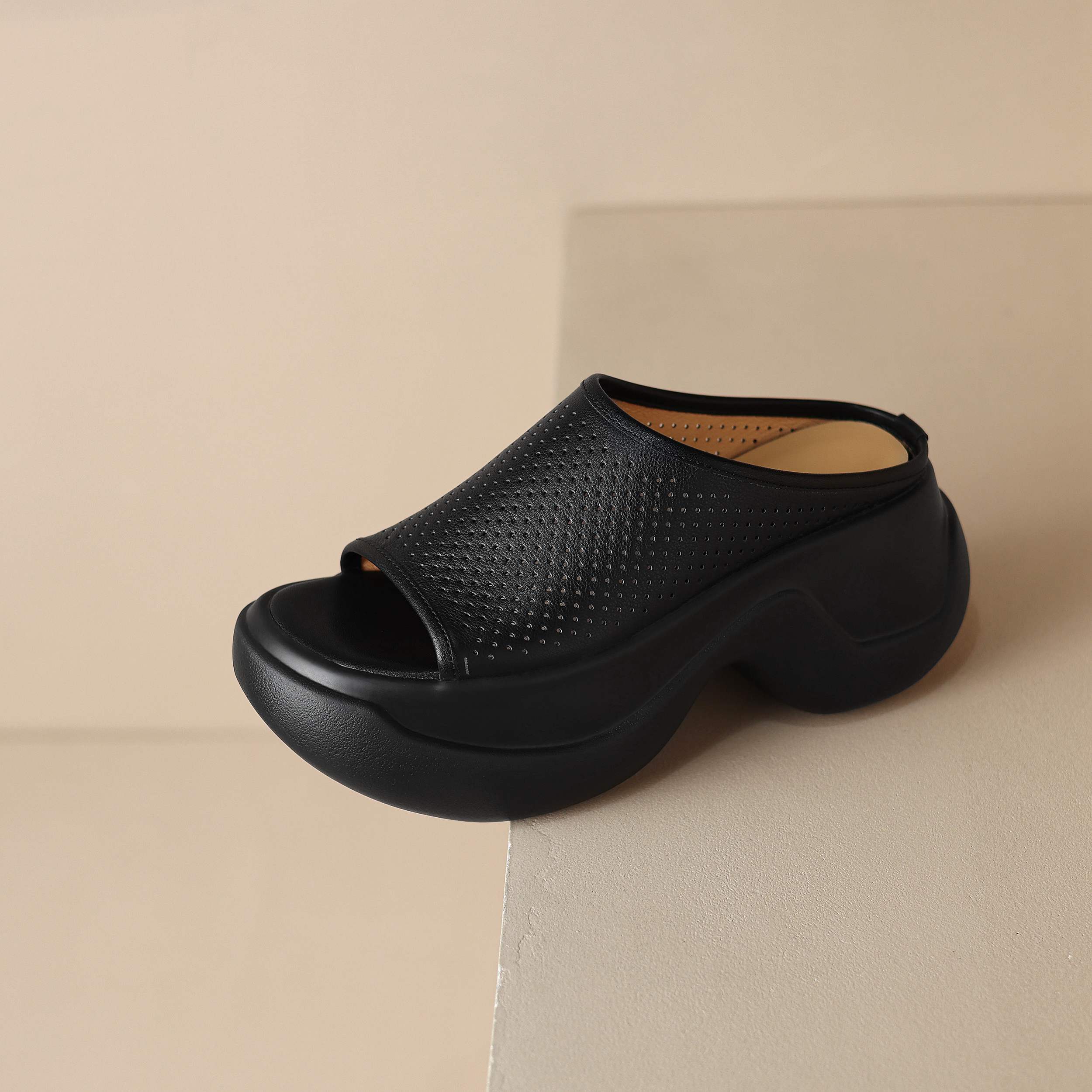Krazing Pot Cow Leather Peep T - Pothos ulasan dan harga